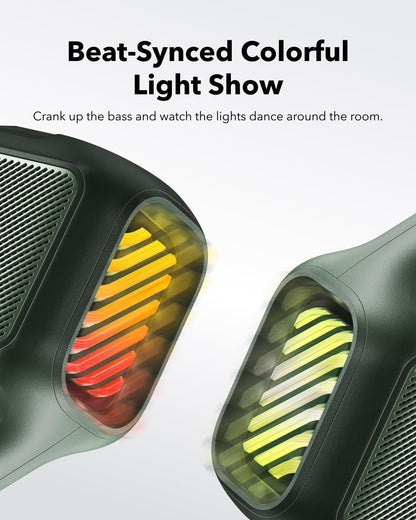 Prenosivi Bluetooth Zvučnik Anker SoundCore Boom 2, 80W, RGB, Vodootporan, Zeleni A3138061