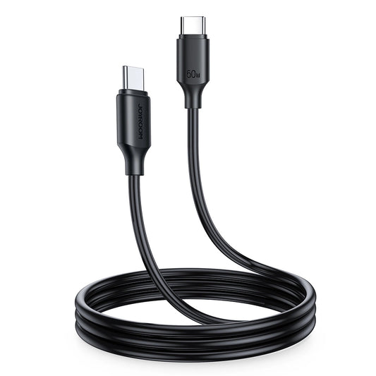 Kabl za Prenos Podataka i Punjenje USB-C - USB-C Joyroom S-CC060A9, 60W, 1m, Crni