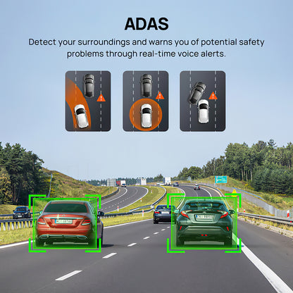 Auto kamera napred/nazad 70mai Dash Cam A510, 3K, GPS, Wi-Fi, Ekran 2 inča