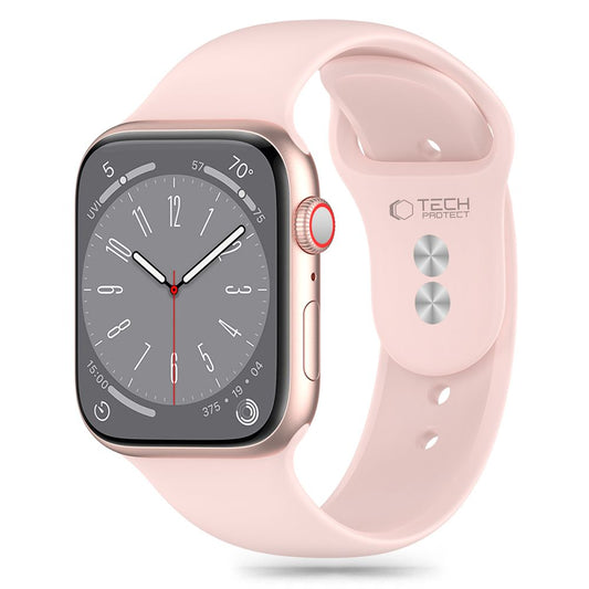 Kaiš Tech-Protect Silicone za Apple Watch 41mm / 40mm / 38mm serije, Roze