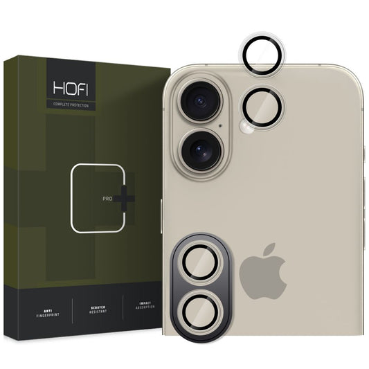 Folija za zaštitu zadnje kamere HOFI CamRing PRO+ za Apple iPhone 16 Plus / 16, Kaljeno staklo, Providna