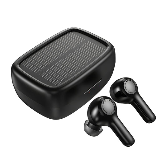Handsfree Bluetooth Choetech Solar Sport, TWS, Crni