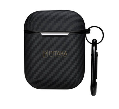 Futrola Pitaka Air Pal za Apple AirPods Gen 2 / Gen 1, Crna APM1001