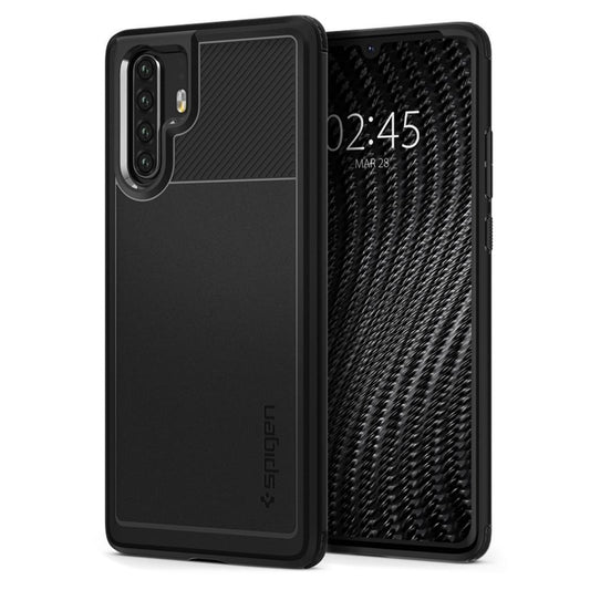 Futrola za Huawei P30 Pro, Spigen, Rugged Armor, Crna L37CS25725