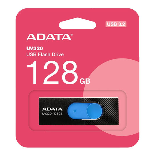 Eksterna memorija USB-A 3.2 Adata UV320, 128Gb AUV320-128G-RBKBL